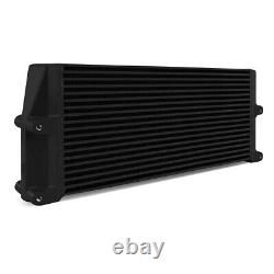 Mishimoto Universal Heavy-Duty Oil Cooler, 17 Core, Same-Side Outlets, Black