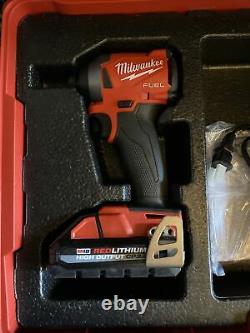 NEW Milwaukee M18 2853-20 FUEL Impact Driver 1/4 CP HO 3.0 Ah Battery + Charger