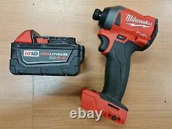 NEW Milwaukee M18 2853-20 FUEL Impact Driver 1/4 Hex With XC5.0 Battery FREE SHIP