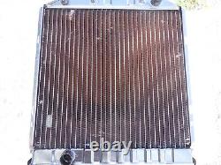 New 1965 1966 Ford Mustang V8 Brass & Copper Radiator 3 Core Heavy Duty