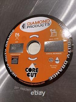 New Diamond Dm85h 20 Masonry 1 Core Cut Heavy Duty Orange Circular Saw Blade