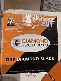 New Diamond Dm85h 20 Masonry 1 Core Cut Heavy Duty Orange Circular Saw Blade