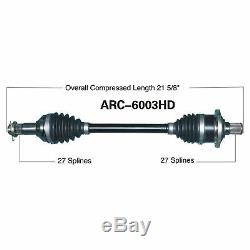 Open Trail Heavy Duty Replacement Rear Right Axle for Arctic Cat 700 Core 2013
