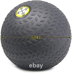 POWER GUIDANCE SLAM BALL No Bounce Textured Med Ball Great for Core Training &