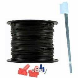 Pet Dog Fence Wire Boundary Flag Kit Heavy Duty 14 Gauge Solid Core 1000 Feet