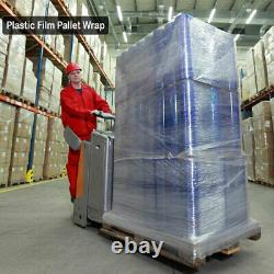 Plastic Stretch Pallet Wrap Core 3 Inches X 1000 Feet 80 Gauge Clear (18-Pack)