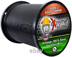 Professional Electric Dog Fence Wire Solid Core Heavy Duty Perimeter Wire Up