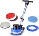 Prolux Core Floor Buffer Heavy Duty Single Pad 2. With Hard Brush and 4 Pads