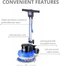 Prolux Core Floor Buffer Heavy Duty Single Pad Commercial Floor Polisher and T