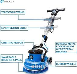 Prolux Core Heavy Duty 15 inch Floor Buffer Scrubber and Polisher Blue