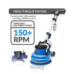 Prolux Core Heavy Duty 15 inch Floor Buffer Scrubber and Polisher Cleaning Ma