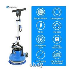 Prolux Core Heavy Duty 15 inch Floor Buffer Scrubber and Polisher Cleaning Ma