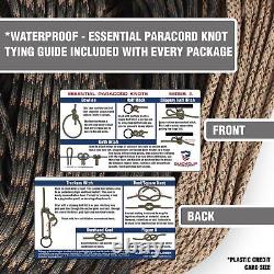 QUICKCLIP-PRO 550lb Heavy Duty Paracord/Parachute Cord 7 Strand Core para R