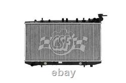 Radiator-1 Row Plastic Tank Aluminum Core Heavy Duty CSF 2458