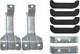 Radiator Bracket Kit For 1967-1972 Chevy Gmc Truck C10 C20 4 Core Heavy Duty