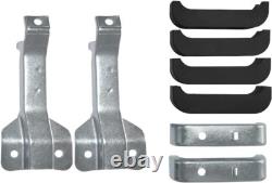 Radiator Bracket Kit For 1967-1972 Chevy Gmc Truck C10 C20 4 Core Heavy Duty