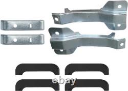 Radiator Bracket Kit For 1967-1972 Chevy Gmc Truck C10 C20 4 Core Heavy Duty