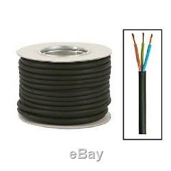 Rubber Cable Flex 1.5mm x 3Core H07RN-F H07RNF Heavy Duty Outdoor Extension Lead