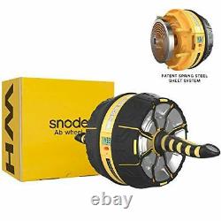 SNODE Ab Wheel, Core&Ab Roller Trainer with Intelligent Display, Heavy Duty with