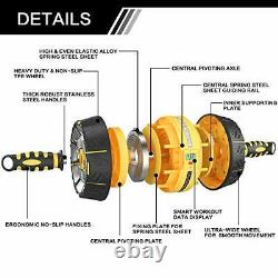 SNODE Ab Wheel, Core&Ab Roller Trainer with Intelligent Display, Heavy Duty with