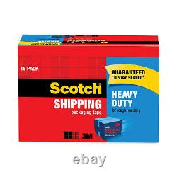 Scotch 3850 Heavy-Duty Packaging Tape Cabinet Pack, 1.88 x 54.6yds, 3 Core, 18