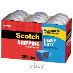 Scotch 3850 Heavy-Duty Packaging Tape Cabinet Pack, 3 Core, 1.88 X 54.6 Yds, C