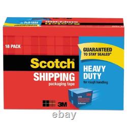 Scotch 3850 Heavy-Duty Packaging Tape Cabinet Pack, 3 Core, 1.88 X 54.6 Yds, C