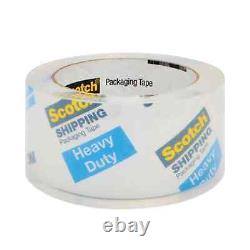 Scotch 3850 Heavy-Duty Packaging Tape Cabinet Pack, 3 Core, 1.88 x 54.6 yds, C