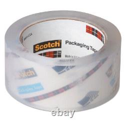 Scotch 3850CS36 3850 Heavy-Duty 3 Core Packaging Tape Clear (36/Carton) New