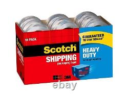 Scotch Heavy Duty Shipping Packaging Tape, 1.88 x 54.6 Yards, 3 Core, Clear