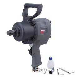 Steel Core 3/4 inch Heavy Duty Pistol Type Air Impact Wrench 6 Torque Positions