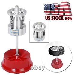 Steel Core Pro Portable Hubs Wheel Balancer With Bubble Level Heavy Duty US STOCK