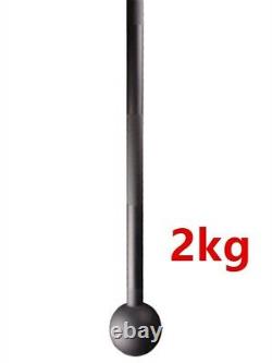 Steel Macebell Hammer Solid Clubbell Heavy Duty Full Body Core Gym Workout 2KG
