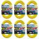 US Wire 74050 50-Foot Heavy Duty Lighted Plug Extension Cord (Yellow, 6-Pack)