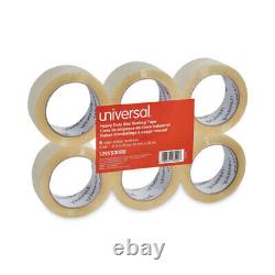 Universal Heavy-Duty Box Sealing Tape, 3 Core, 1.88 X 54.6 Yds, Clear, 6/box