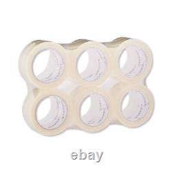 Universal Heavy-Duty Box Sealing Tape, 3 Core, 1.88 x 54.6 yds, Clear, 36/Box