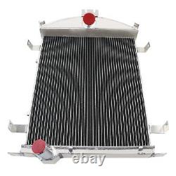 Upgraded 4 Row Core Radiator For 1928-1929 Ford Model A Heavy Duty 3.3L