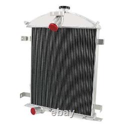 Upgraded 4 Row Core Radiator For 1928-1929 Ford Model A Heavy Duty 3.3L