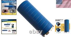 Versatile Diamond Core Drill Bit 4-1/4 Diameter, 9.5 Depth Heavy Duty